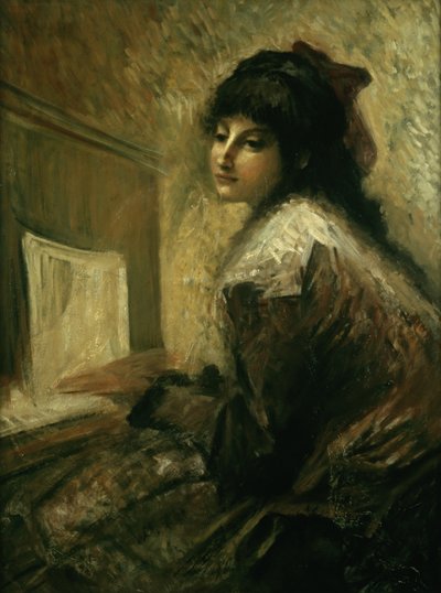 Ragazza al pianoforte da Luigi Conconi